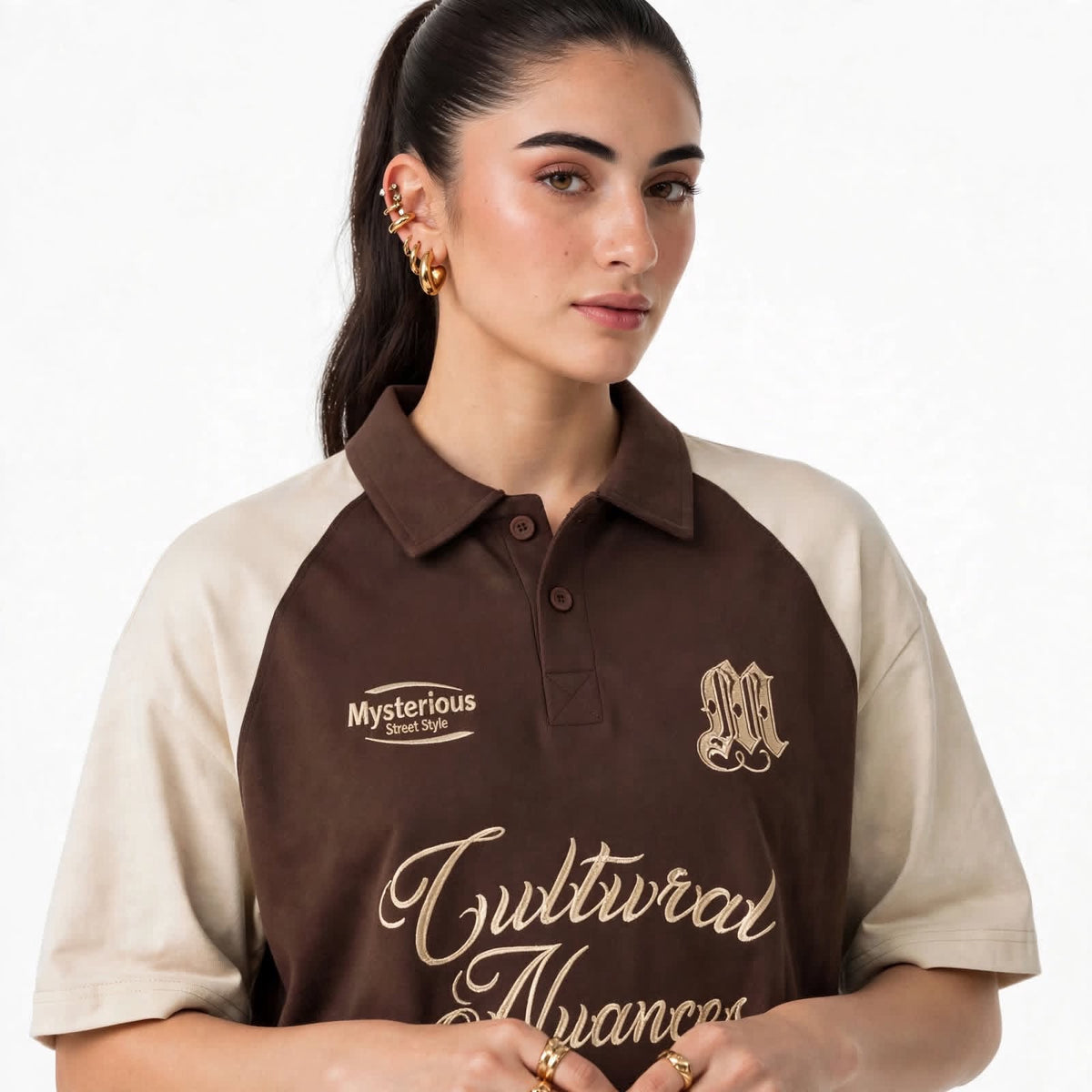 Urban Culture Raglan Polo