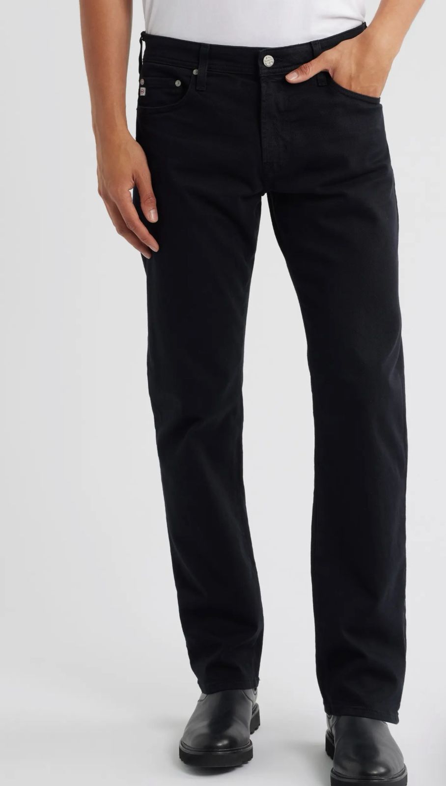 Modern Slim-Fit Denim Jeans Black - House Of Brand